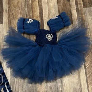 Police Officer Costume Tulle Dress